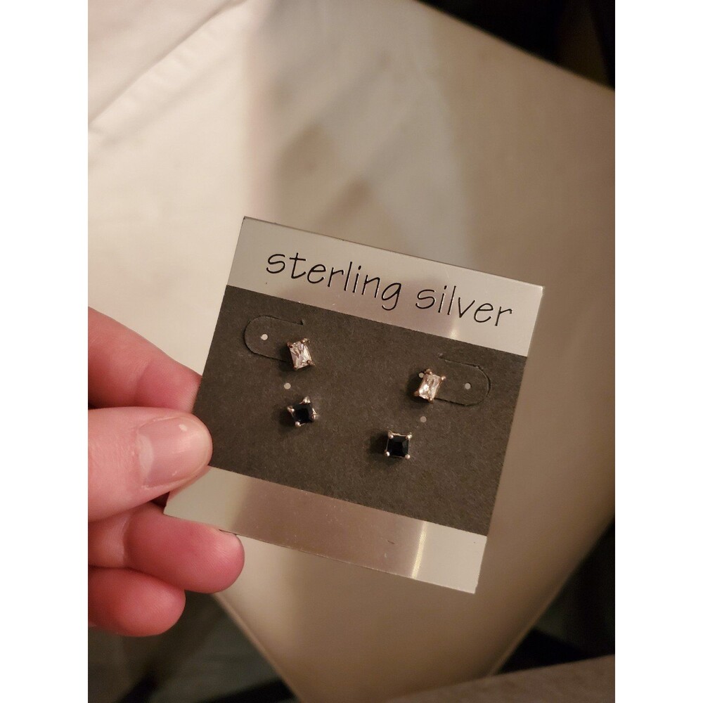 Sterling Silver / Sapphire Earring Bundle